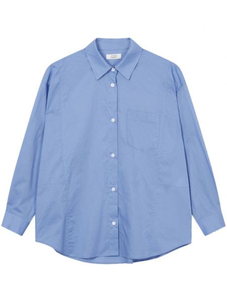 Klasična pamučna dugačka košulja Studio Tomboy plava