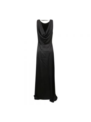 Sukienka długa Burberry czarna