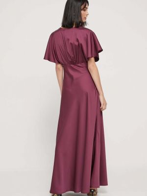 Rochie lunga Abercrombie & Fitch violet