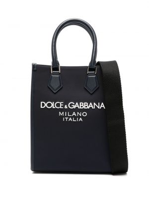 Iš natūralios odos shopper rankinė Dolce & Gabbana
