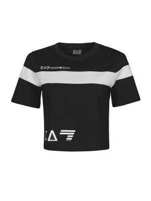Tričko s krátkými rukávy Emporio Armani Ea7 černé