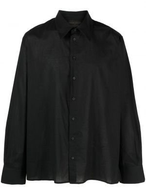 Памучна риза Atu Body Couture черно