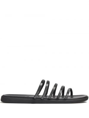 Kožené sandále Pedro Garcia čierna