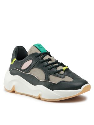Sneakersy chunky Ecco zielone