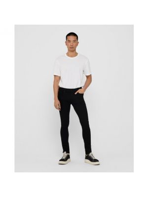 Vaqueros skinny Only & Sons negro