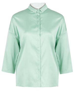 Рубашка Fabiana Filippi зеленая