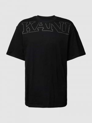 Koszulka z nadrukiem Karl Kani czarna