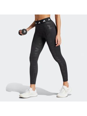 Pantalones de chándal con estampado Adidas Performance negro