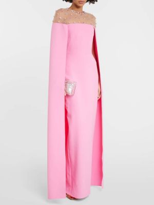 Hosszú ruha Safiyaa rózsaszín