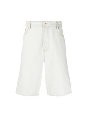 Szorty jeansowe Kenzo białe