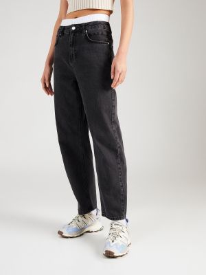 Straight leg jeans Koton nero