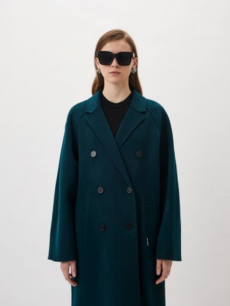 Пальто Karl Lagerfeld зеленое