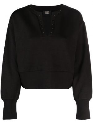 Sweatshirt mit v-ausschnitt Scotch & Soda schwarz
