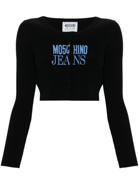 Striktrøje Moschino Jeans sort