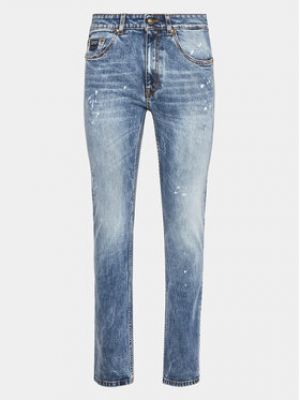 Slim fit priliehavé skinny fit džínsy Versace Jeans Couture modrá