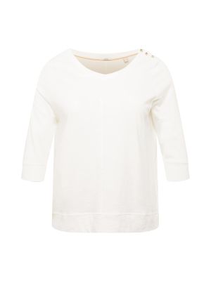Тениска Esprit Curves бяло