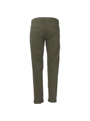 Pantalones chinos de algodón Siviglia verde