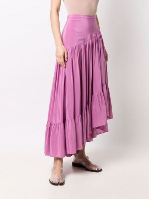 Asymetrické sukně Marni fialové