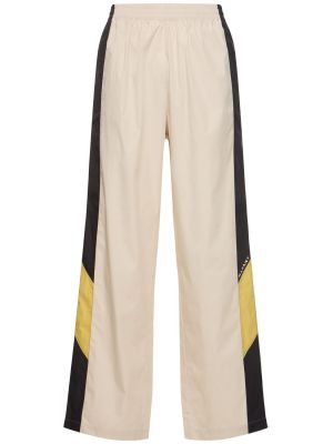 Pantalon de sport en coton Marant blanc