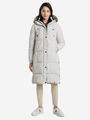 Зимове пальто Desigual сіре