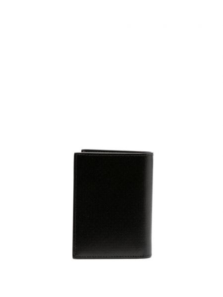 Portfel skórzany z nadrukiem Givenchy czarny
