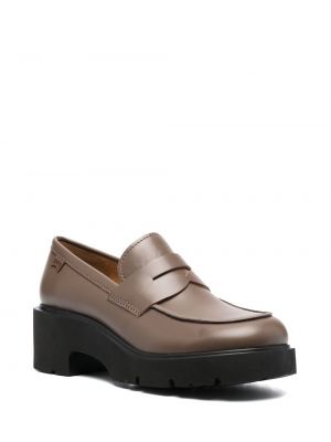 Loafers chunky Camper brązowe