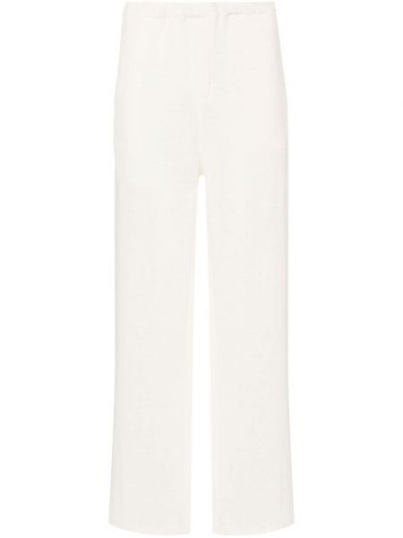 Pantalon droit en lin Ludovic De Saint Sernin blanc