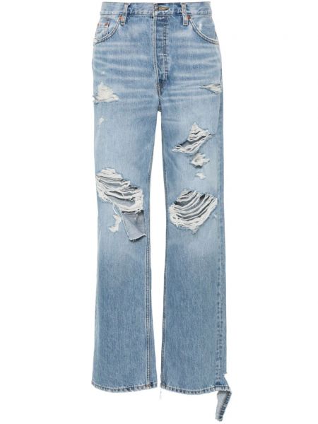 Afslappet jeans Re/done blå