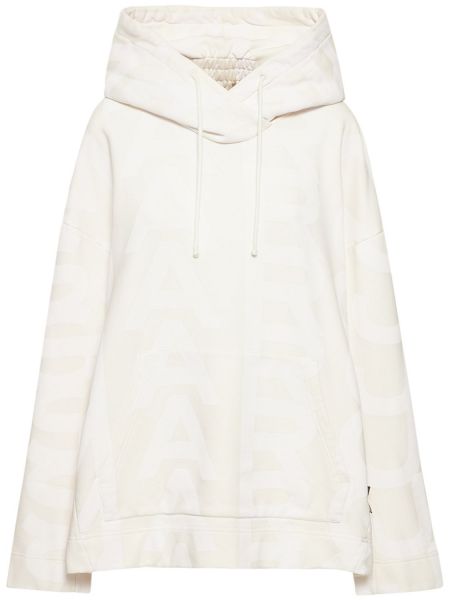 Oversized hoodie Marc Jacobs vit