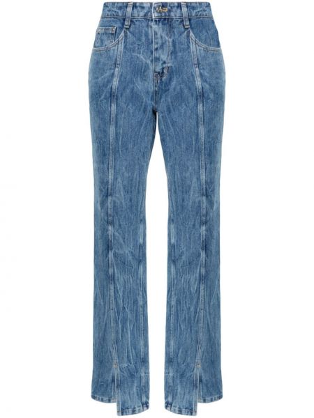 Jeans boyfriend en coton Lvir bleu