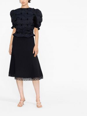 Černé pletené sukně Jonathan Simkhai