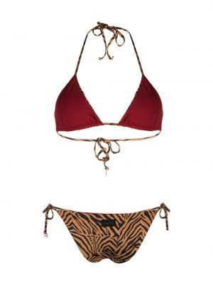 Bikini mit print mit tiger streifen Fisico