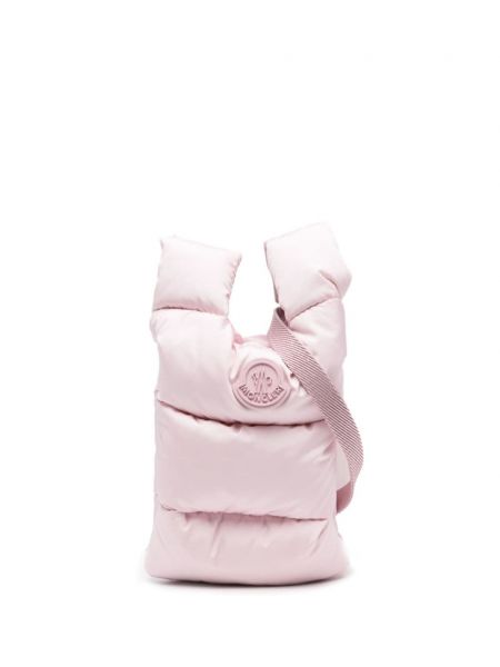 Kapitone çanta Moncler pembe