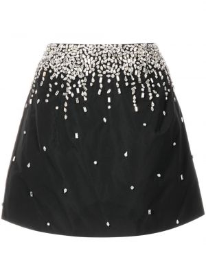 Mini sijonas su kristalais Rachel Gilbert juoda