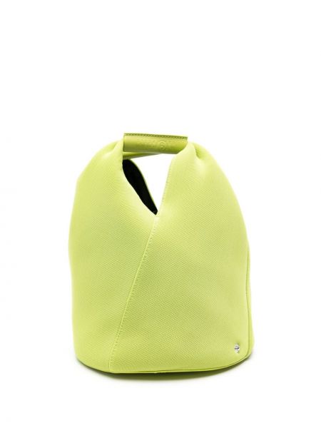 Τσάντα shopper από διχτυωτό Mm6 Maison Margiela πράσινο
