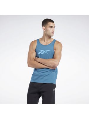 Αθλητική μπλούζα Reebok Sport μπλε