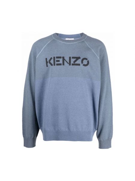 Sweter Kenzo niebieski