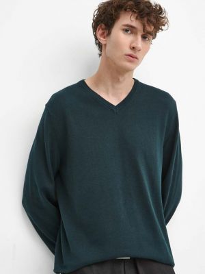 Sweter bawełniany Medicine zielony
