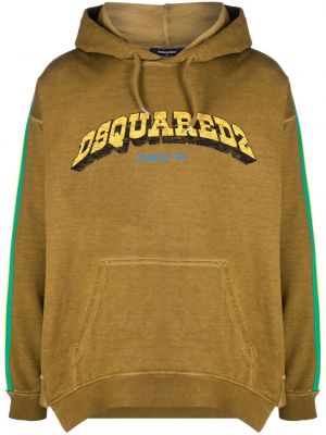 Hoodie Dsquared2 grön