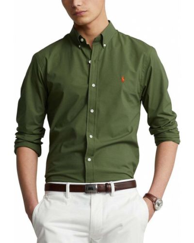 Рубашка Polo Ralph Lauren, зеленая