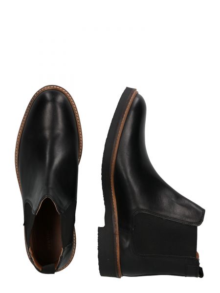 Μπότες chelsea Burton Menswear London μαύρο