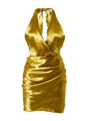 Μini φόρεμα Nasty Gal χρυσό