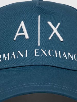 Kapa s šiltom Armani Exchange bež