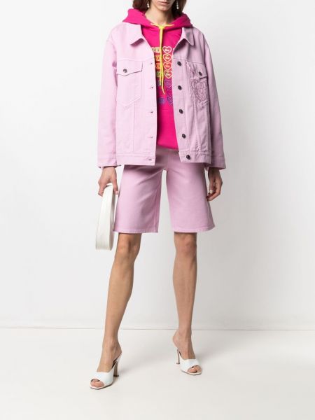 Sudadera con capucha con bordado Ireneisgood rosa