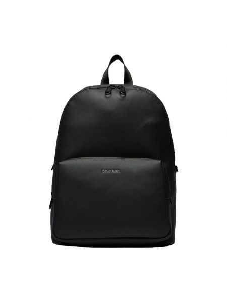 Rucksack mit taschen mit reißverschluss Calvin Klein schwarz