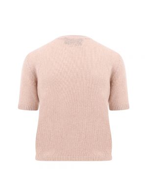 Sweter z kaszmiru Gucci różowy