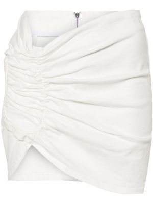 Mini spódniczka asymetryczna The Mannei biała