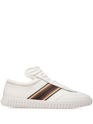Sneakers a righe Bally bianco