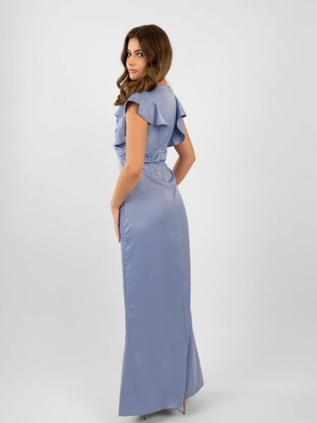 Длинное платье Tfnc синее