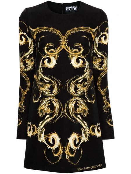 Ίσιο φόρεμα με σχέδιο Versace Jeans Couture